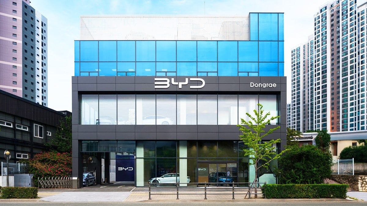BYD코리아 부산 동래 전시장