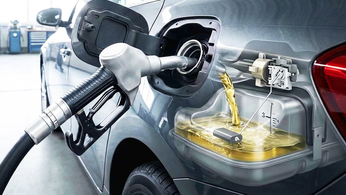 주유기 자동정지의 원리