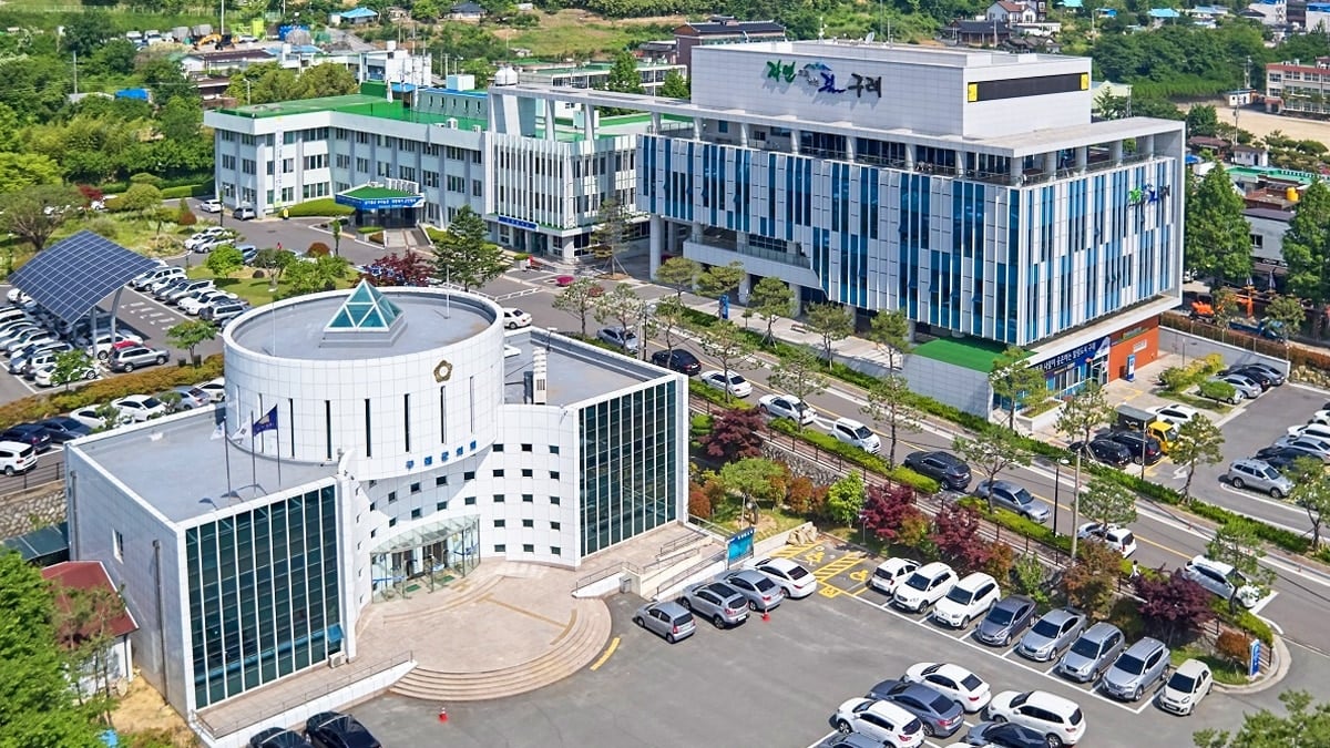 구례군청 전경 구례군청 전경