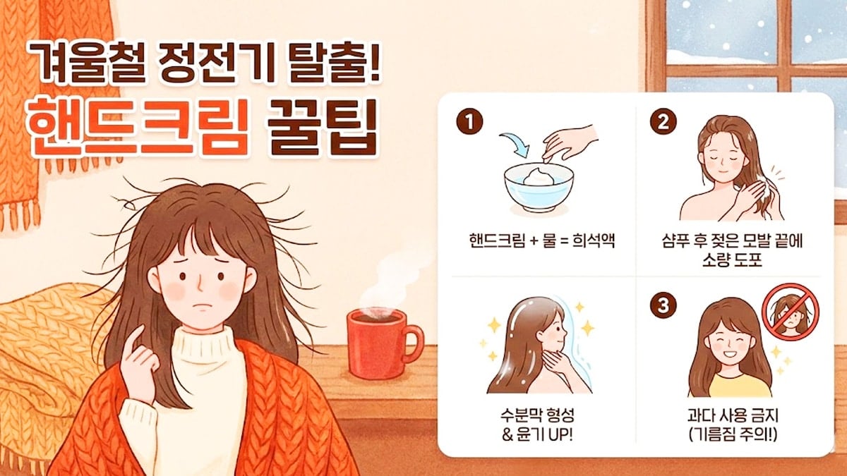 핸드크림 활용법