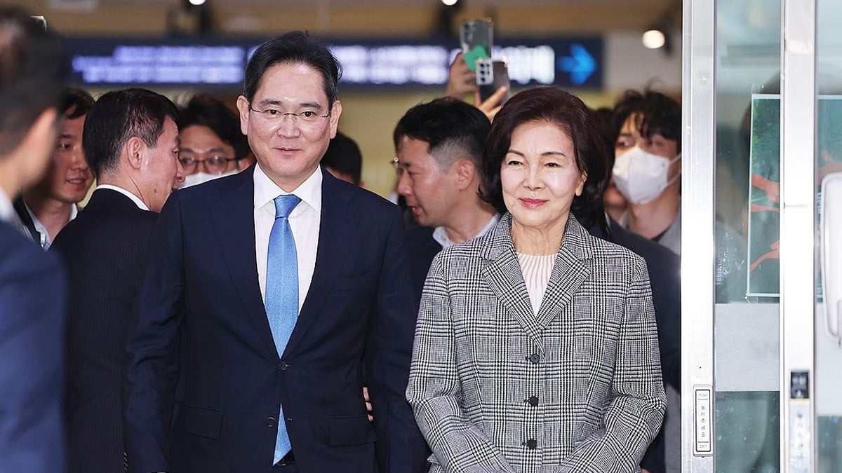 이재용 삼성전자 회장과 홍라희 리움 명예관장 이재용 삼성전자 회장과 홍라희 리움 명예관장