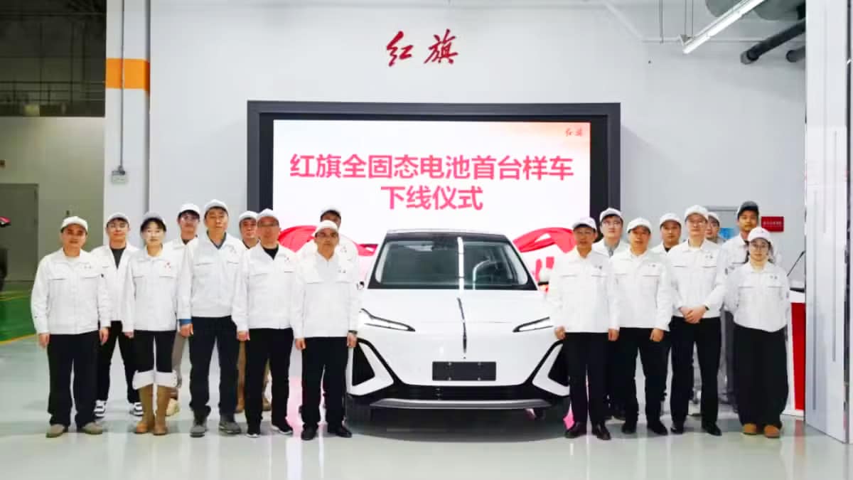 홍치 톈궁 06 프로토타입에 전고체 배터리 장착