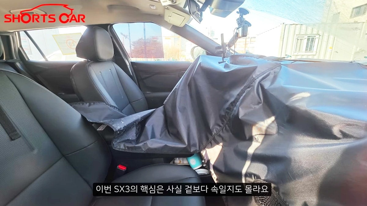 현대차 차세대 코나 실내 스파이샷