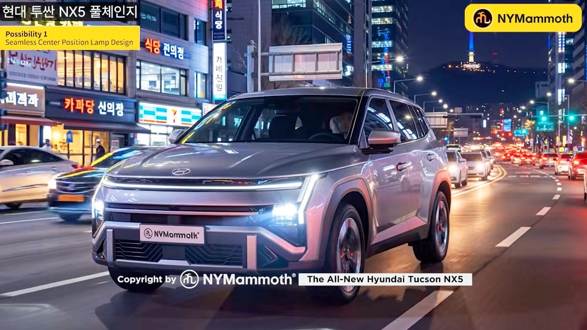 현대차 투싼 풀체인지 예상도