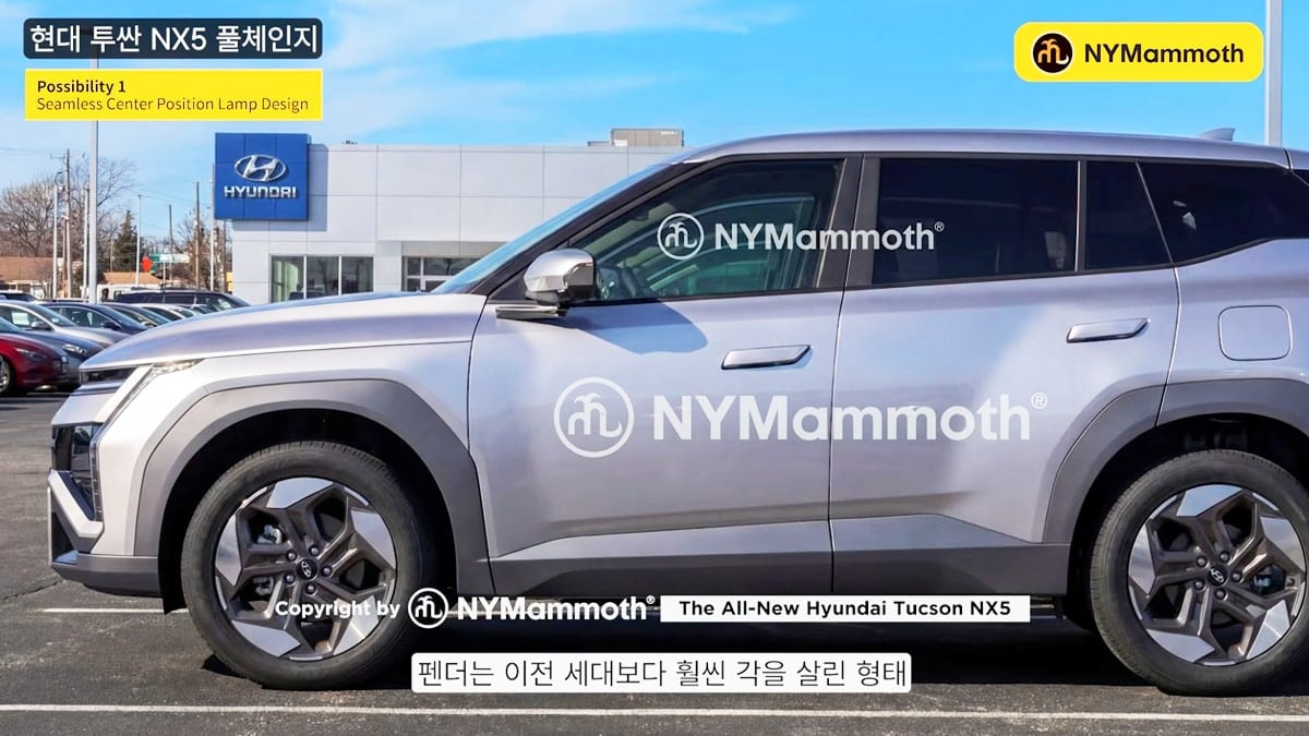 현대차 투싼 풀체인지 예상도