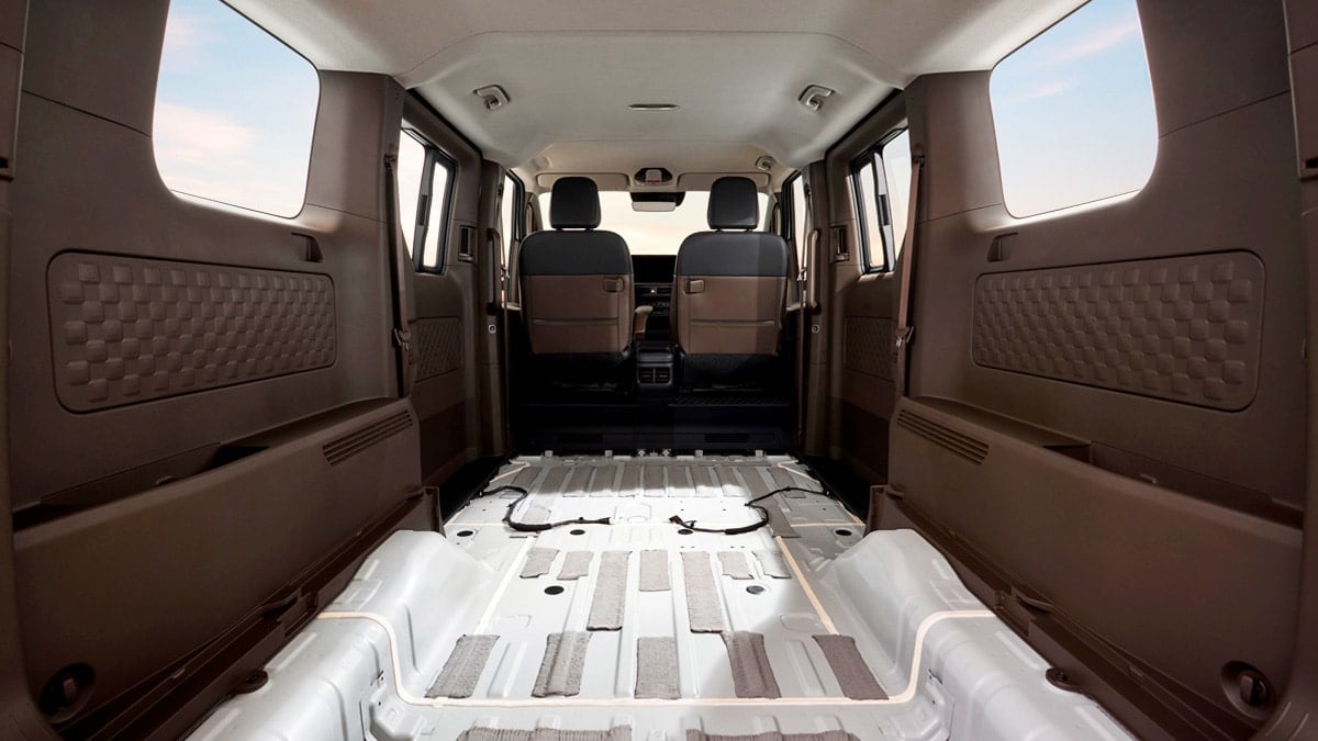 기아 PV5 패신저 도너모델 실내