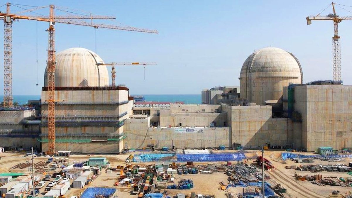 새울 3, 4호기 원전 건설 전경