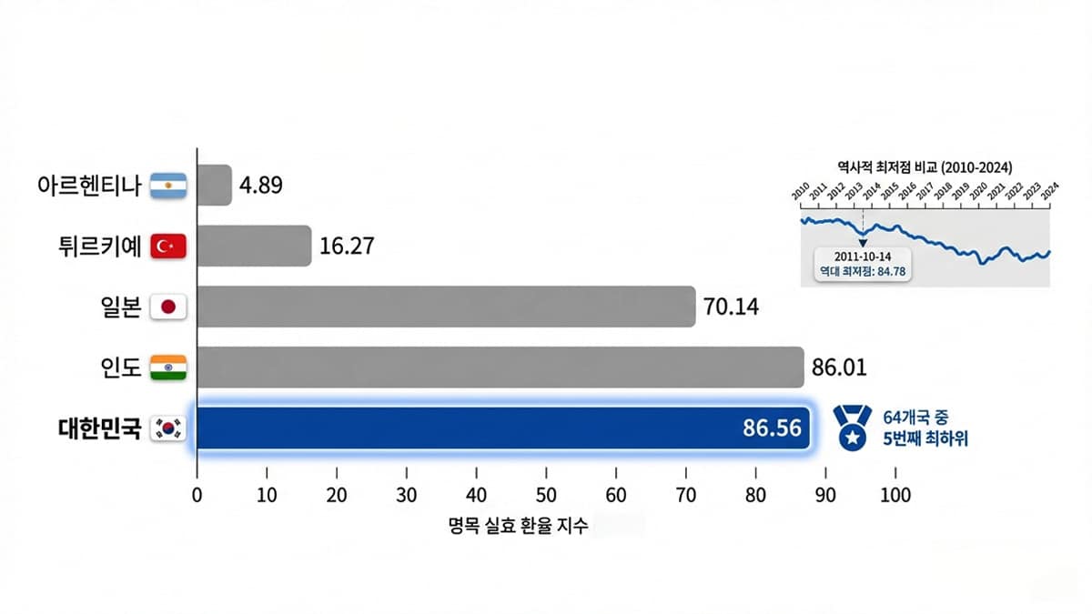 명목 실효 환율 지수