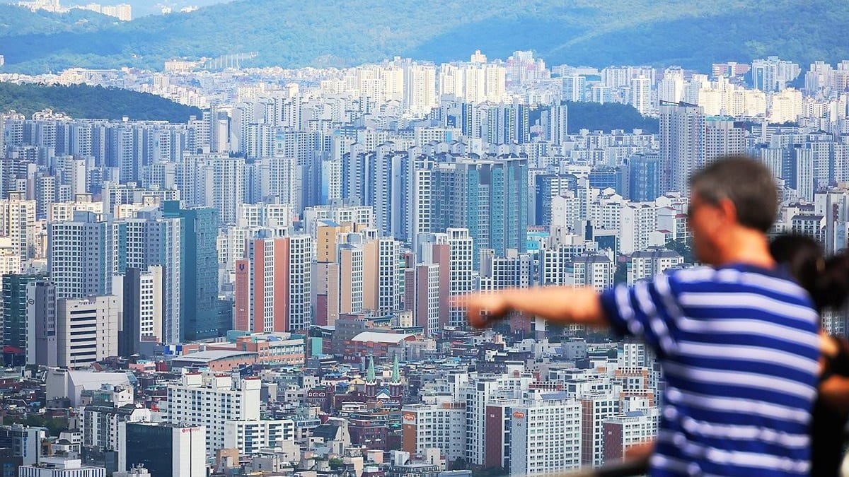 서울 아파트 전경