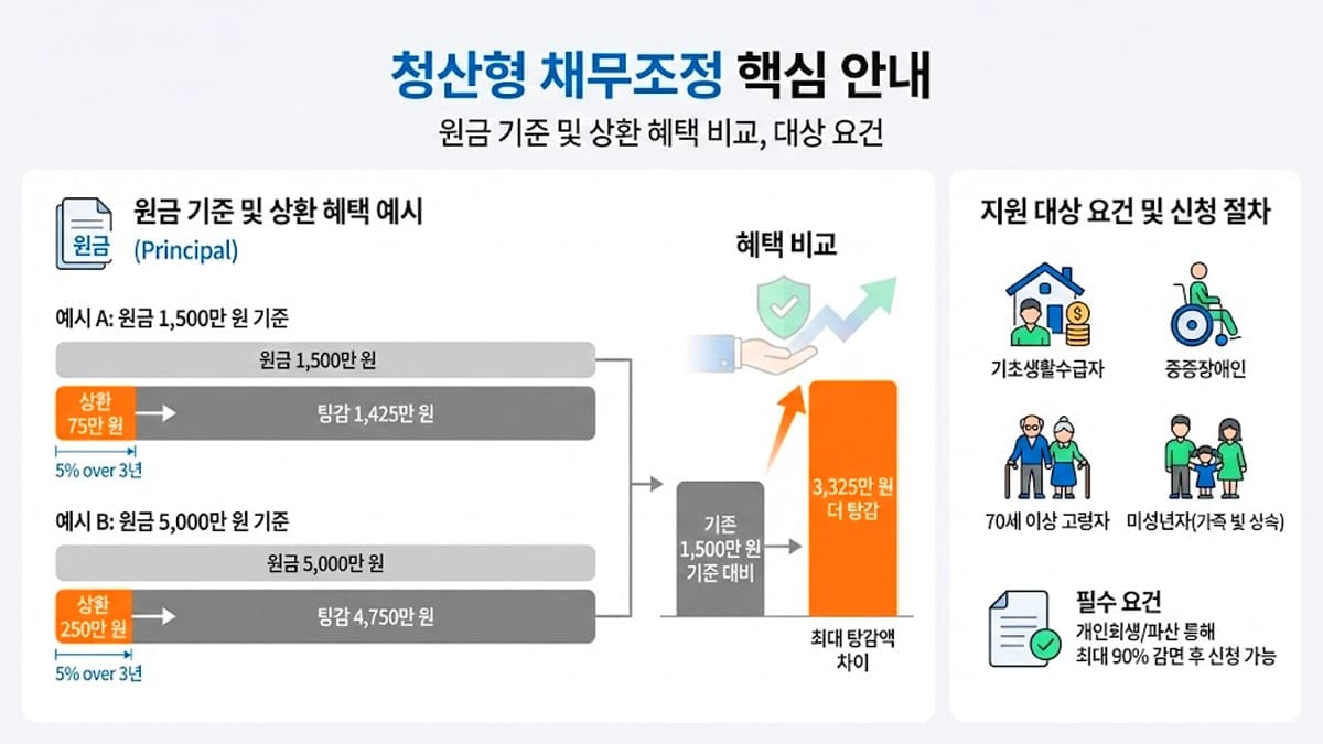 청산형 채무조정