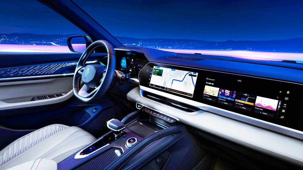 르노 그랑 콜레오스 실내