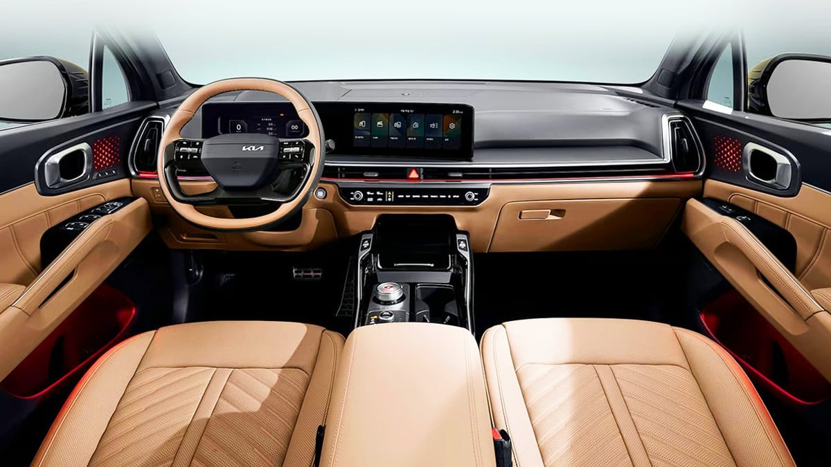 기아 쏘렌토 실내