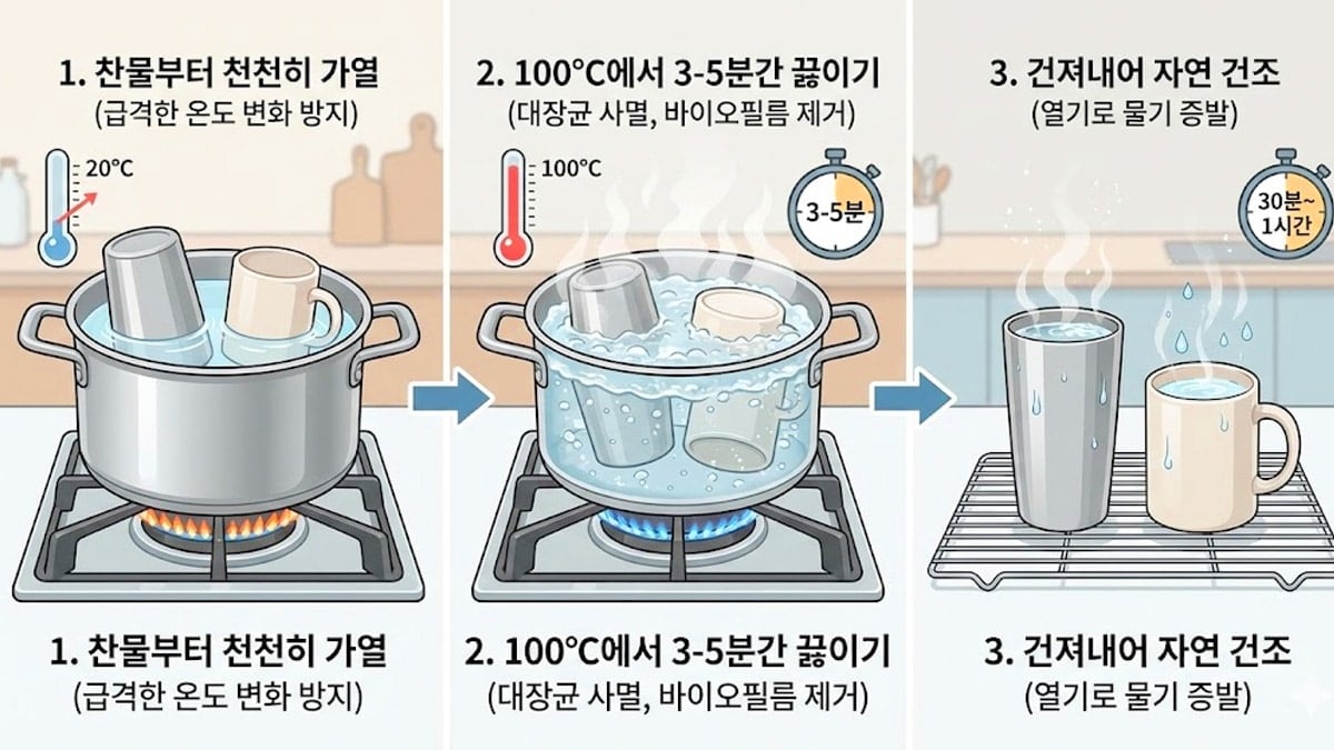 텀블러 세척법 텀블러 세척법