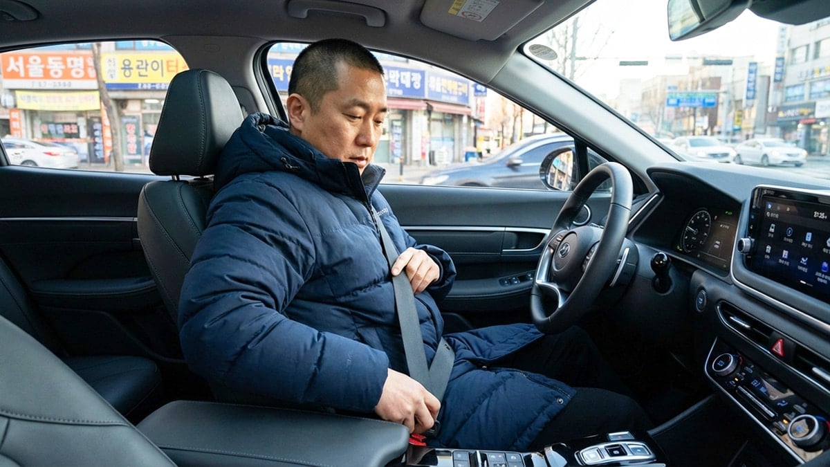 “절대 패딩 입고 운전하지 마세요”… 운전자 99%가 몰랐다, 테스트 결과에 ‘충격’