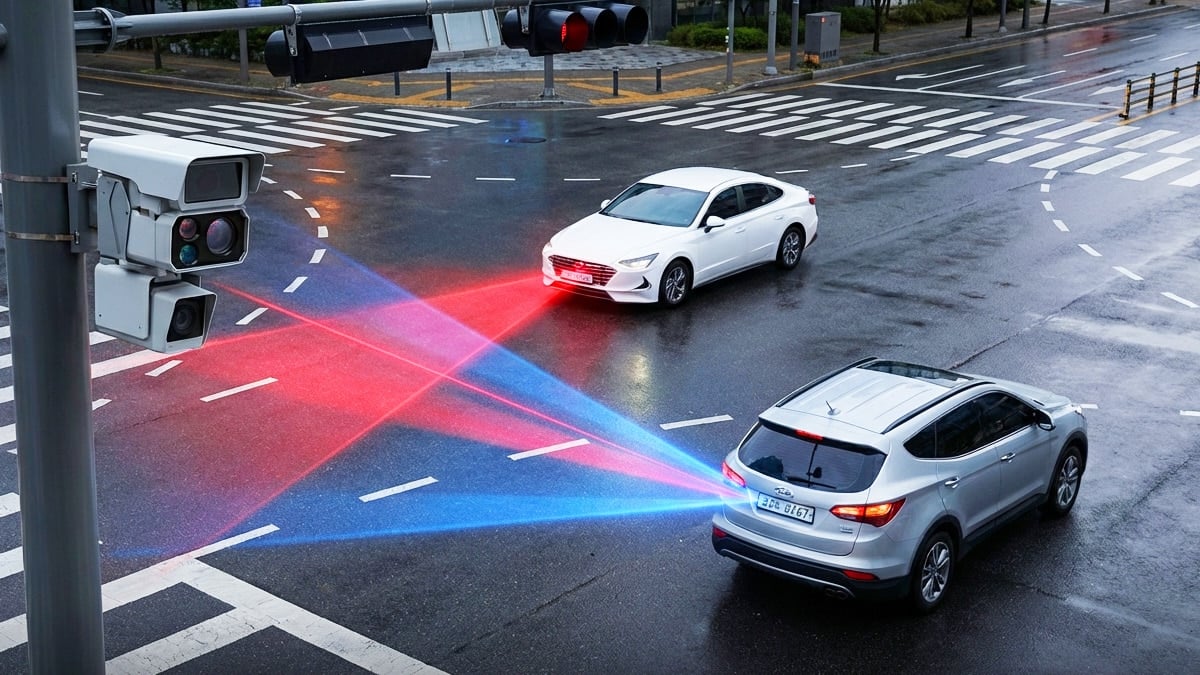 무인교통단속 장비 예시 무인교통단속 장비 예시