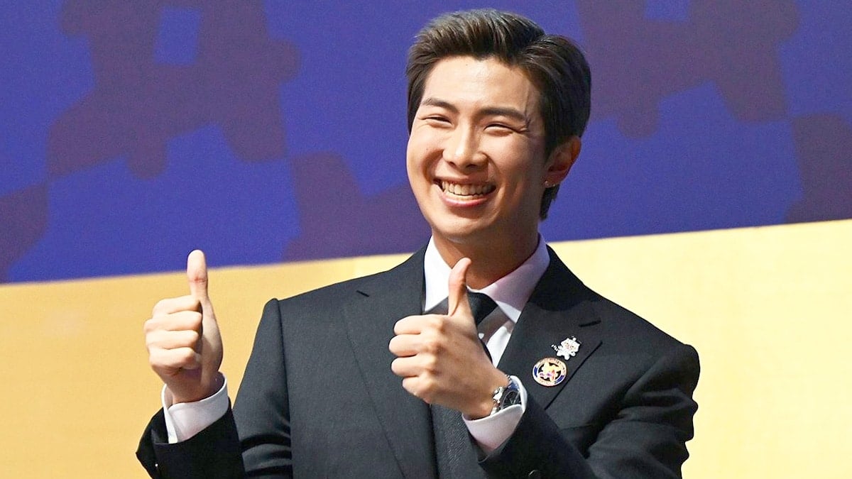 APEC CEO 서밋, 연설 마친 BTS RM APEC CEO 서밋, 연설 마친 BTS RM