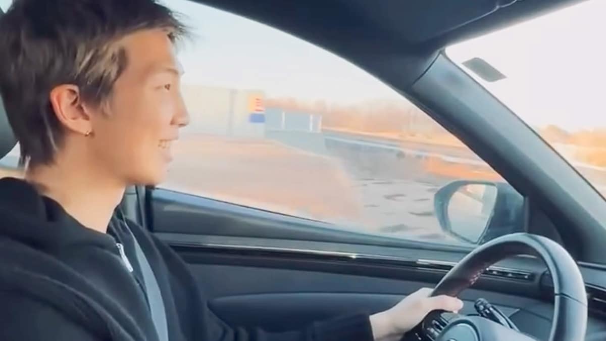 BTS RM이 타는 투싼 NX4 BTS RM이 타는 투싼 NX4