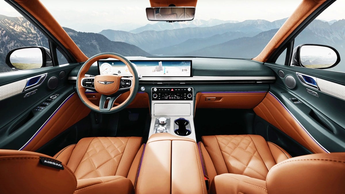 제네시스 GV80 실내 제네시스 GV80 실내