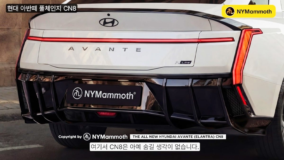 현대차 아반떼 풀체인지 예상도