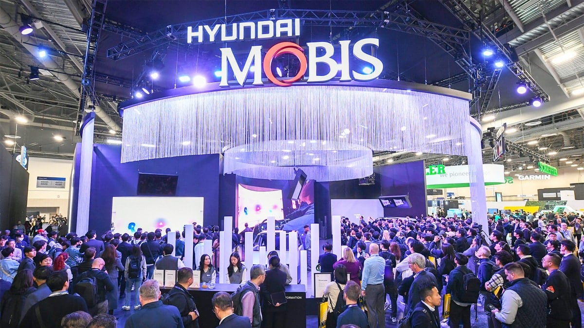 현대모비스 CES 2025 부스 전경