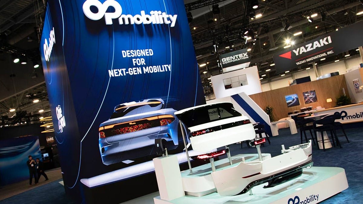 OP모빌리티 CES 2025 부스