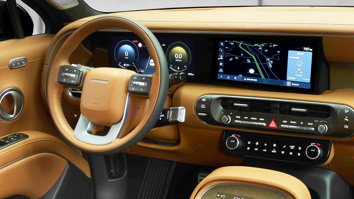 현대차 팰리세이드 실내