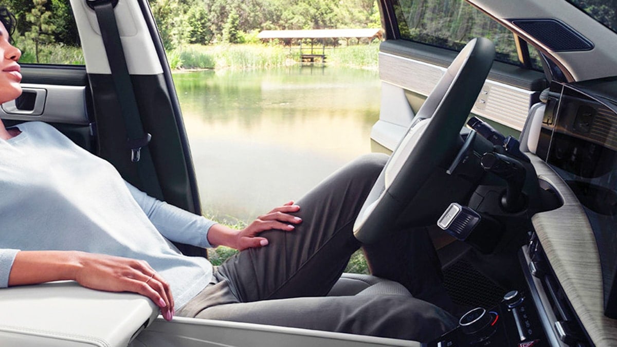 현대차 싼타페 하이브리드 실내