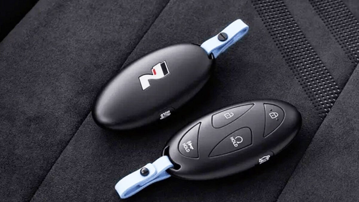 현대차 N 라인 전용 스마트키