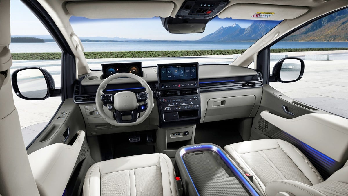 현대차 스타리아 라운지 실내