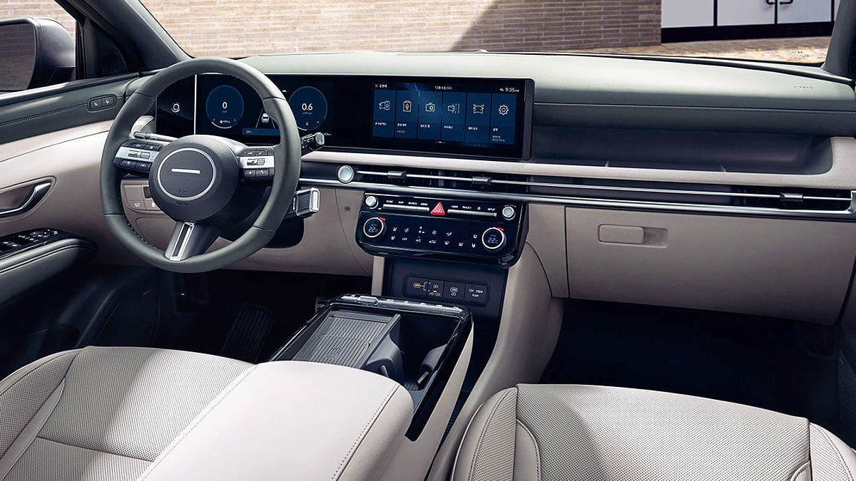 현대차 투싼 실내