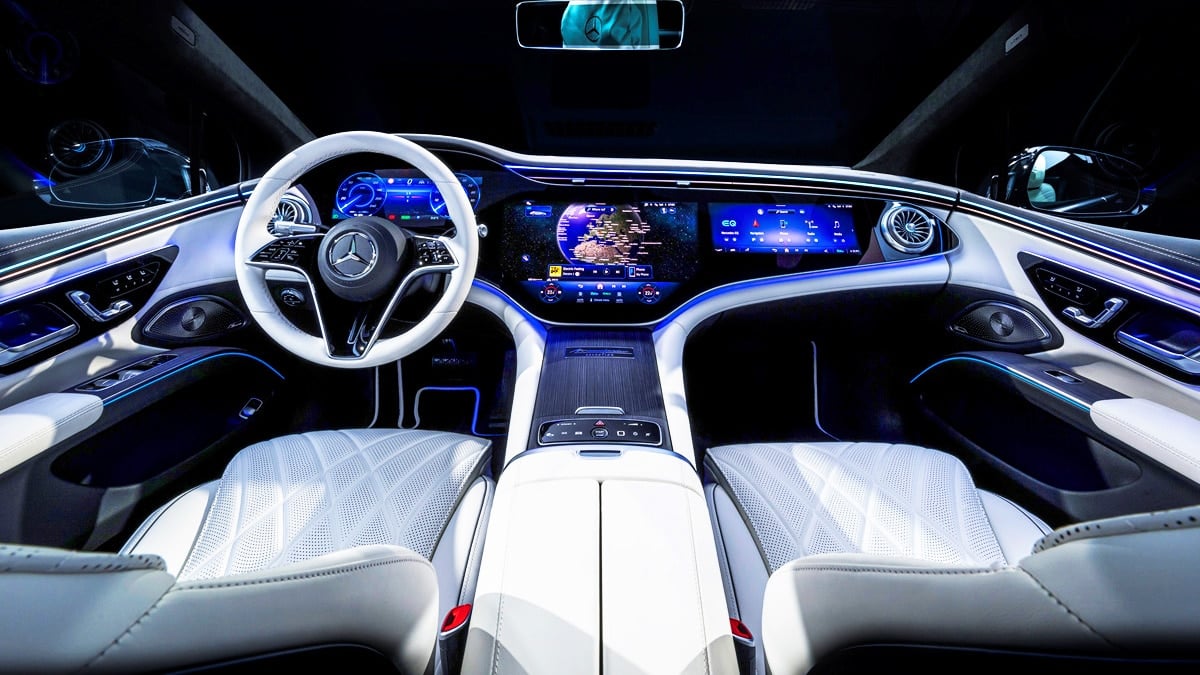 벤츠 EQS 350 실내