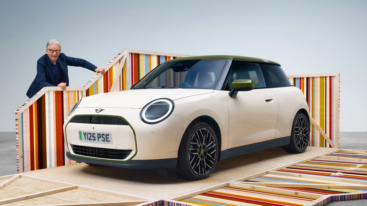 디 올-일렉트릭 MINI 쿠퍼 SE 폴 스미스 에디션 디 올-일렉트릭 MINI 쿠퍼 SE 폴 스미스 에디션