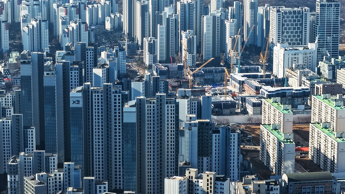 서울 아파트 단지 전경