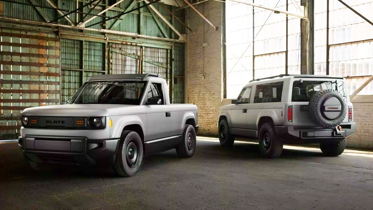 2027 슬레이트 트럭과 SUV