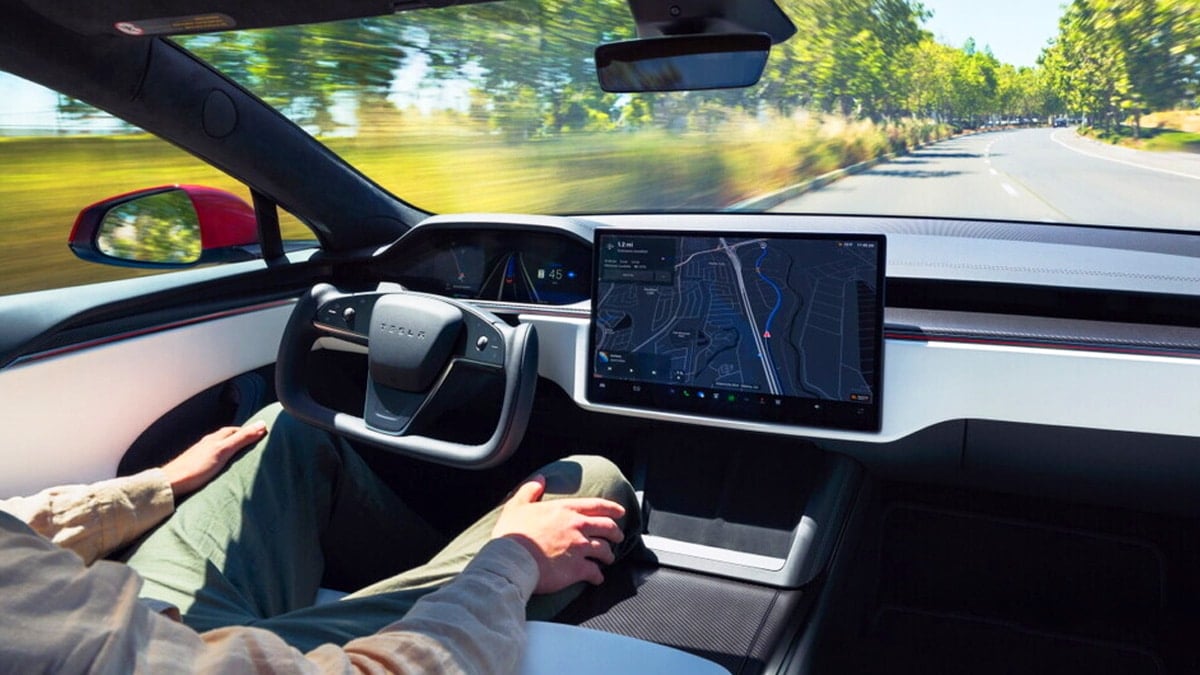 테슬라 모델 S 오토파일럿 기능 안내 영상