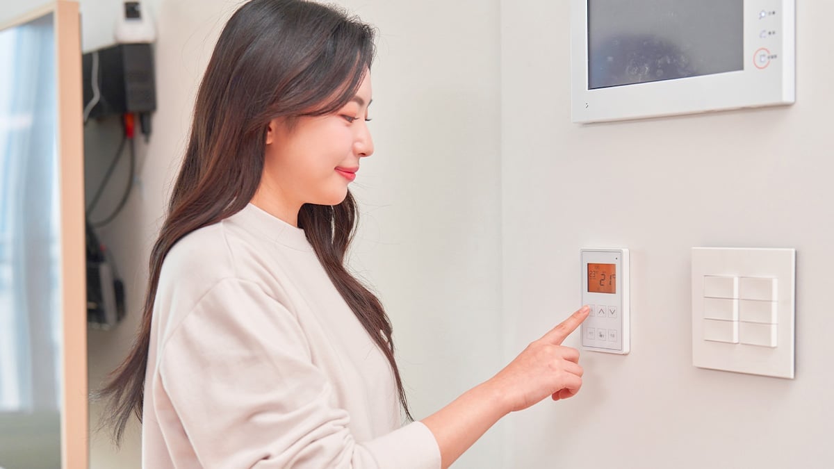 겨울철 보일러 설정