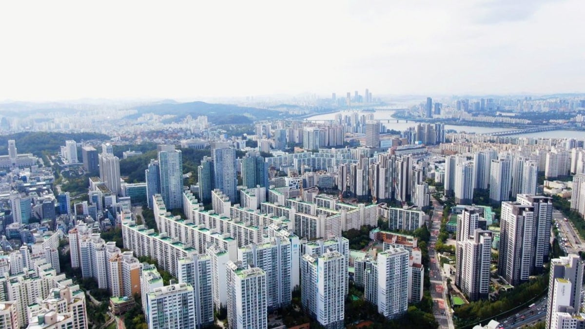 아파트 단지 전경