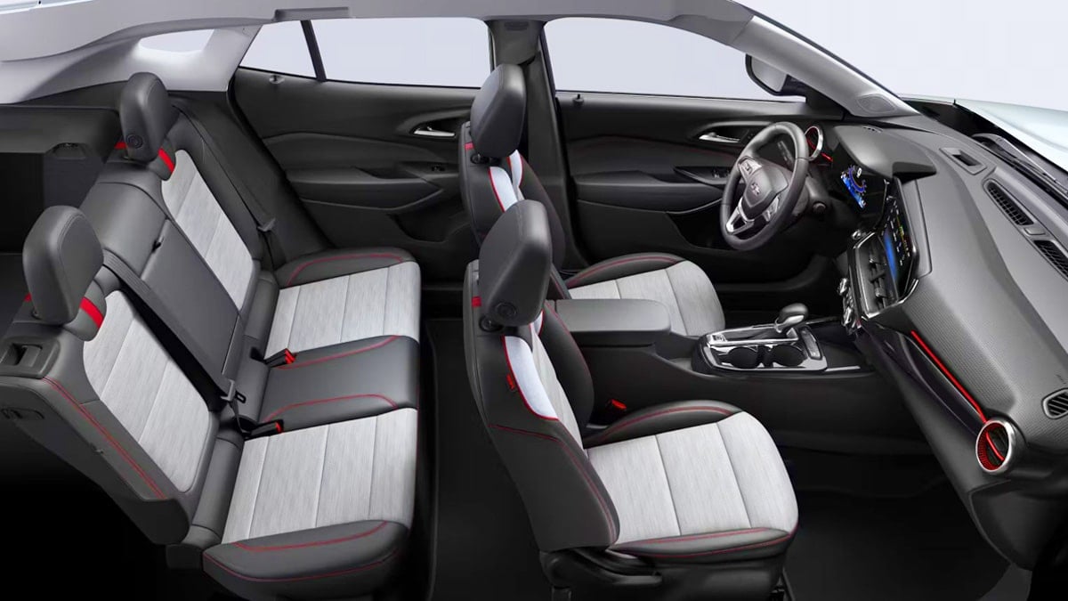 쉐보레 트랙스 크로스오버 실내