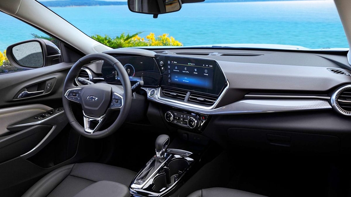 쉐보레 트랙스 크로스오버 실내