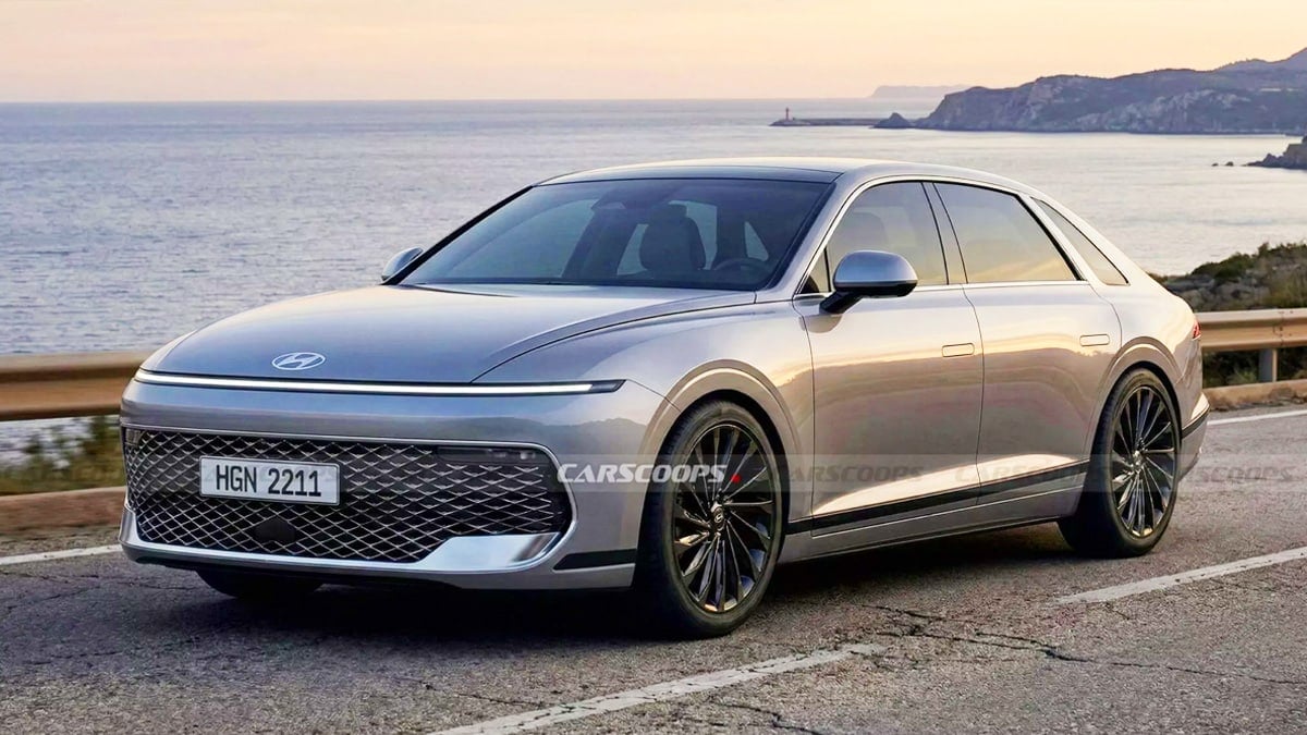 현대차 그랜저 페이스리프트 예상도