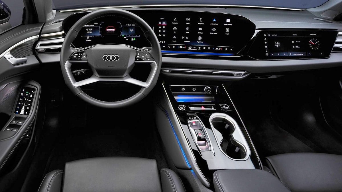 더 뉴 아우디 A6 실내