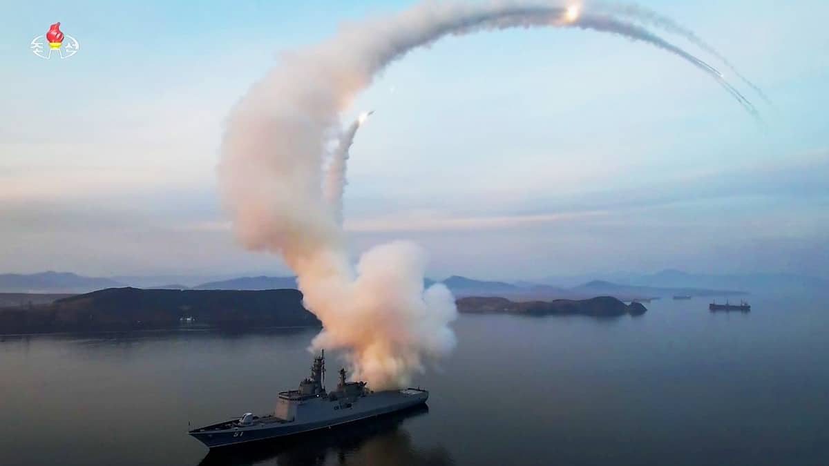 최현함 전략순항미사일 시험발사