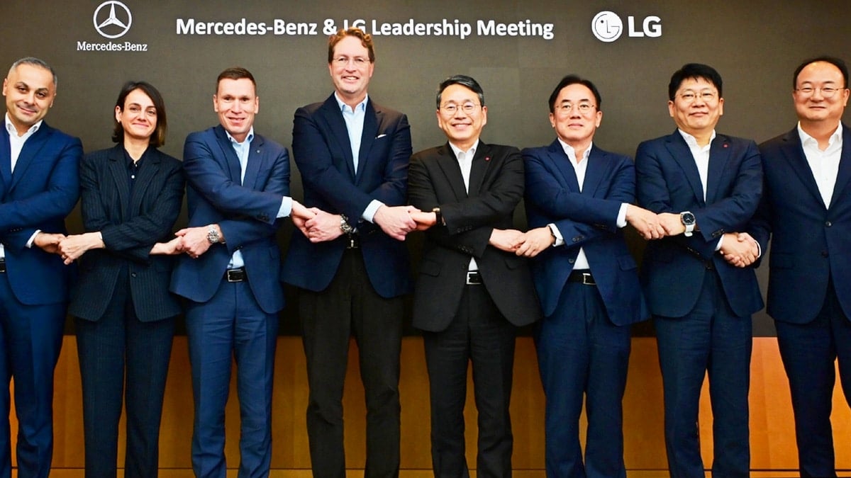 LG 계열사 CEO, 벤츠 회장과 회동
