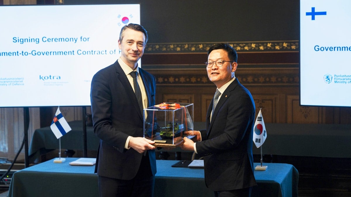 핀란드·한화에어로스페이이스 9,400억 원 규모 K9 자주포 수출 계약