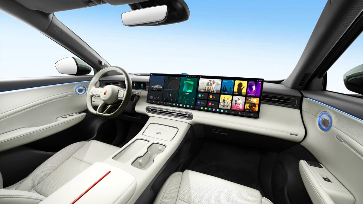 홍치 HS6 PHEV 실내