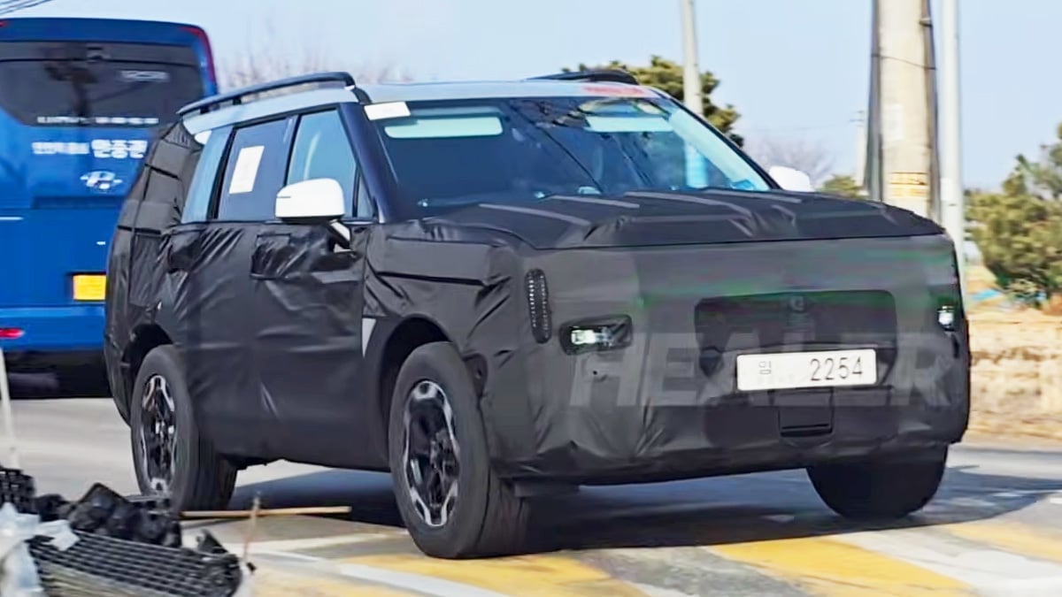 현대차 싼타페 페이스리프트 스파이샷