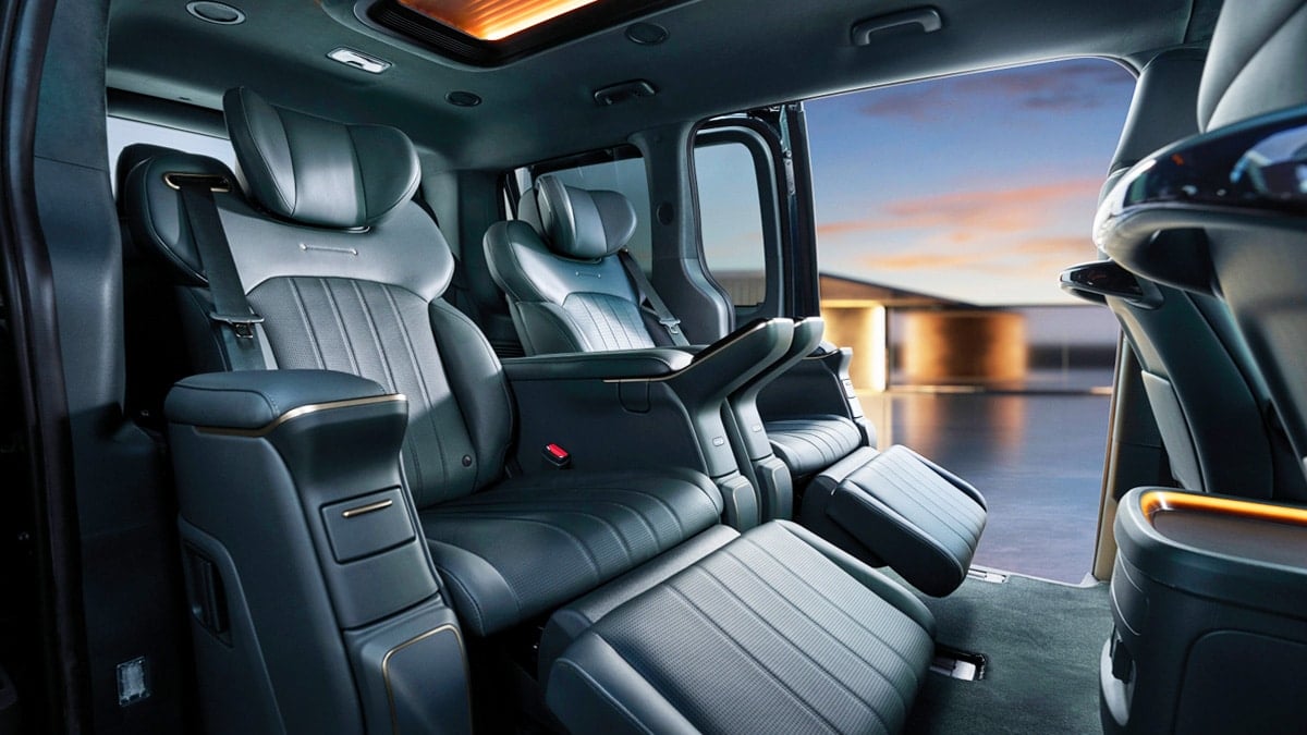 현대차 더 뉴 스타리아 리무진 실내