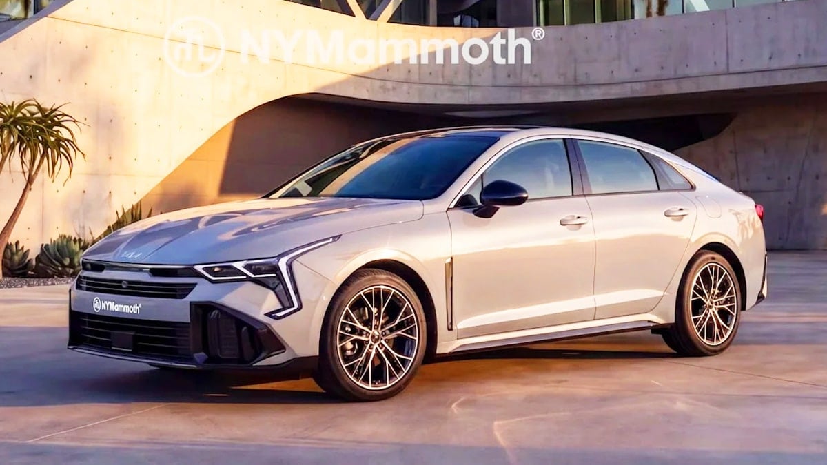 기아 K5 2차 페이스리프트 예상도