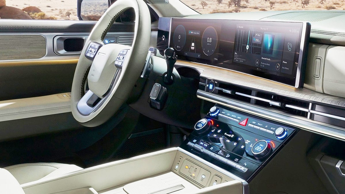 현대차 싼타페 실내