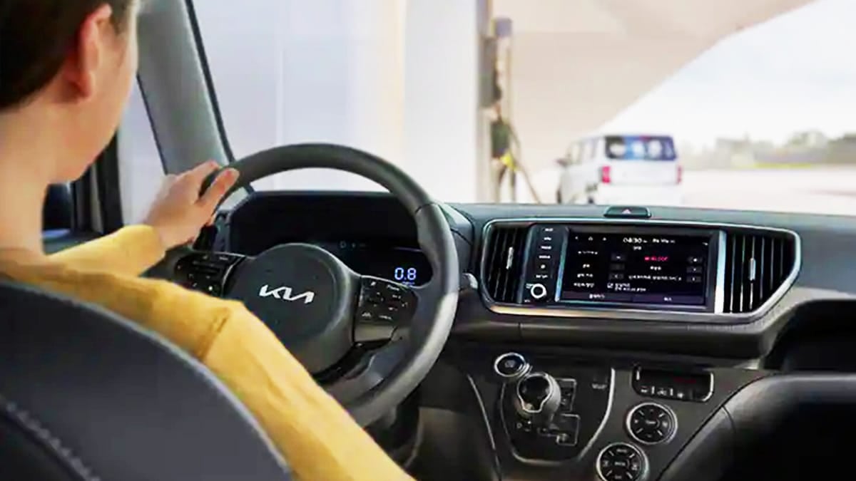 기아 레이 실내